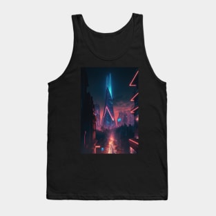 The Shard London Cyberpunk Tank Top